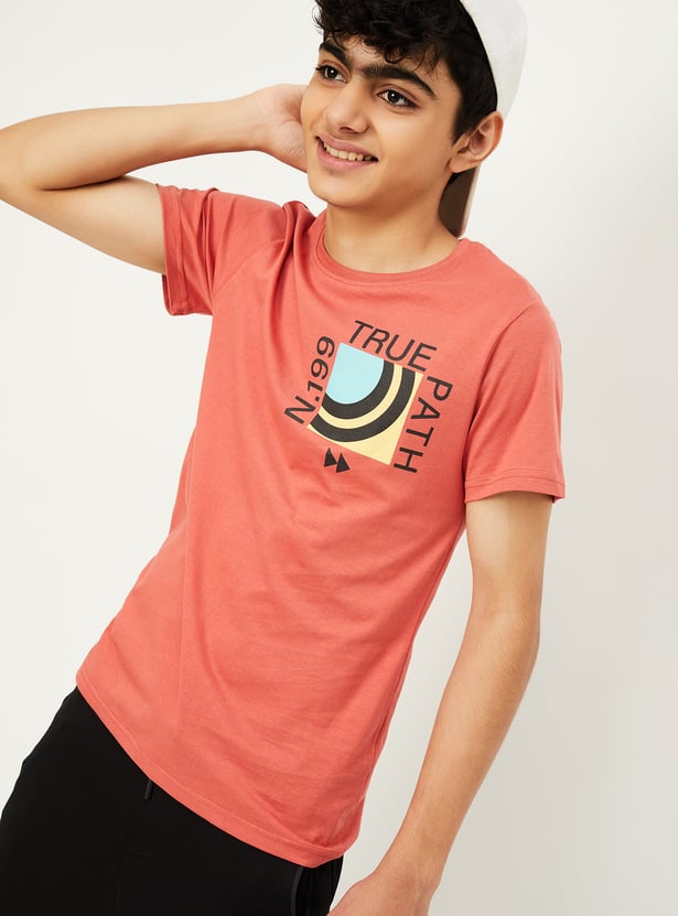Boys Printed T-shirt - Pack of 2