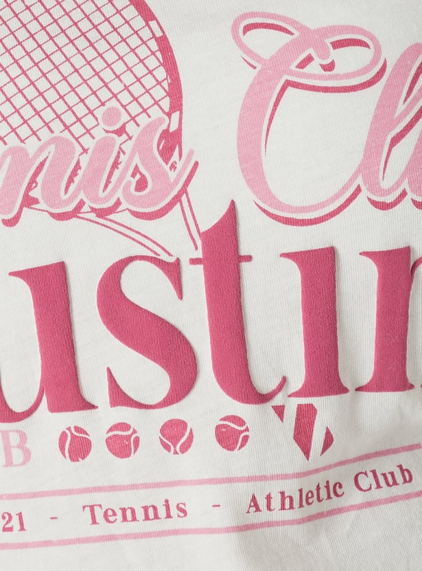 Girls Printed T-shirt - Pack of 2