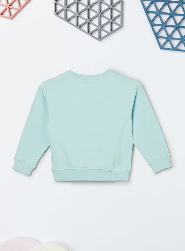 Girls Printed Sweatshirt - Pack of 2