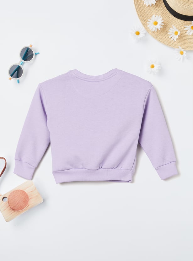 Girls Printed Sweatshirt - Pack of 2