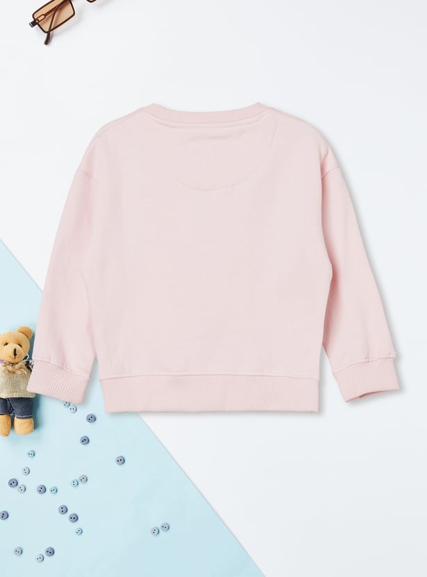 Girls Printed Sweatshirt - Pack of 2