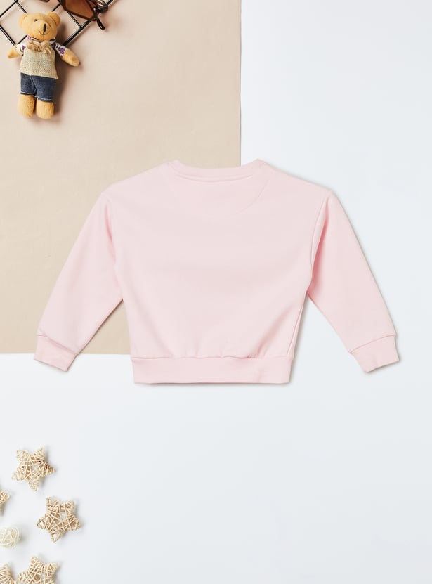 Girls Printed Sweatshirt - Pack of 2