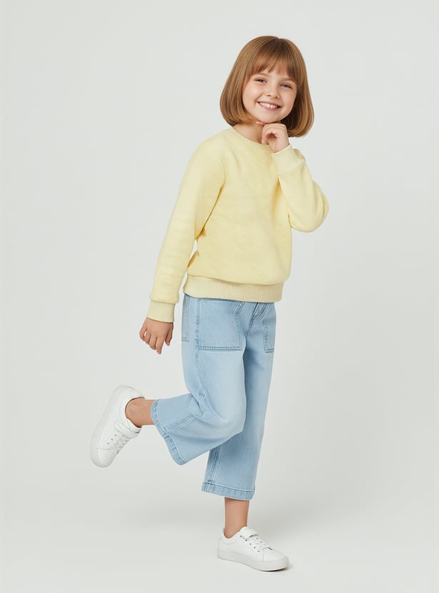 Girls Assorted Sweatshirt - Pack of 2