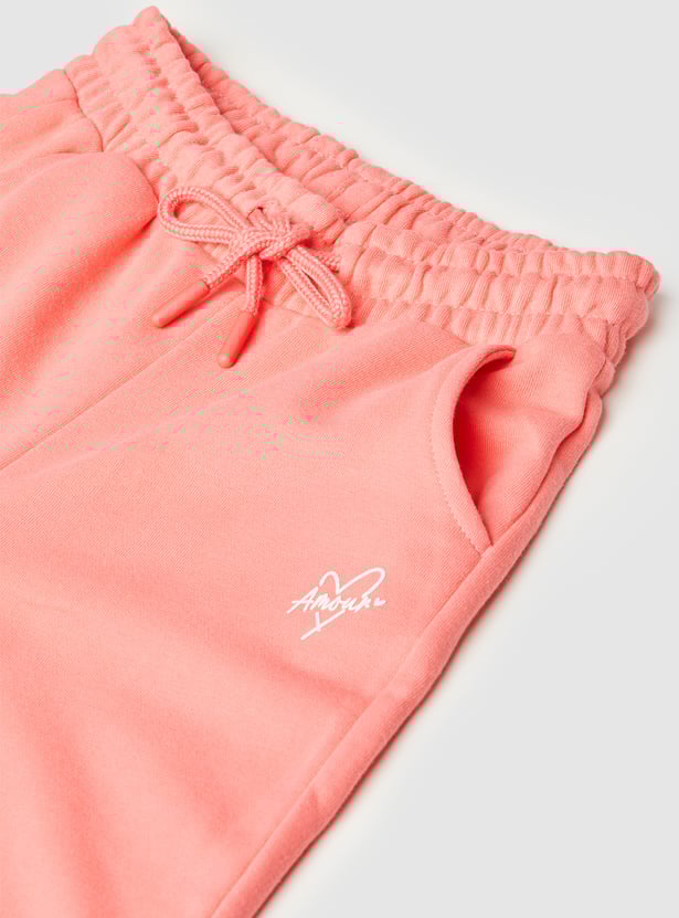 Girls Assorted Joggers - Pack of 2