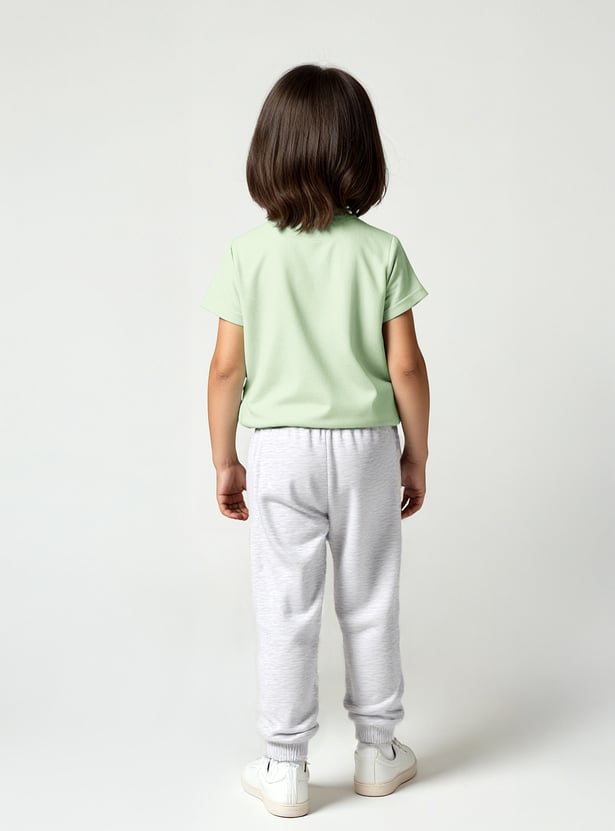 Girls Assorted Joggers - Pack of 2