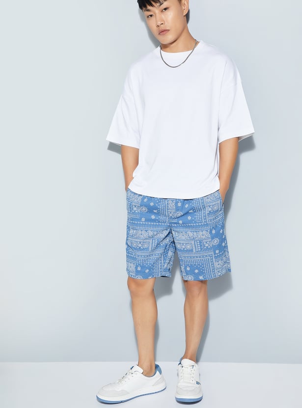 URB_N Men Solid Oversized T-shirt - Pack of 2