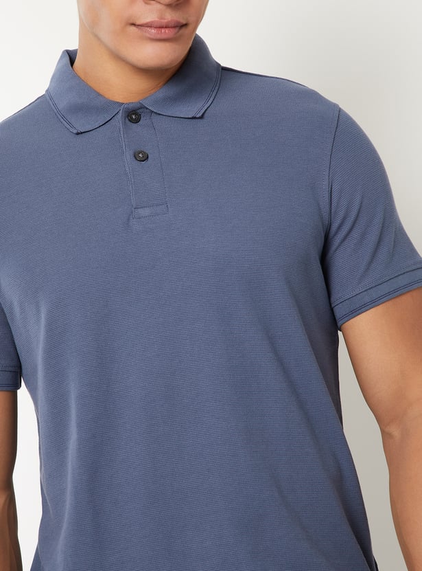 Men Solid Polo T-shirt - Pack of 2