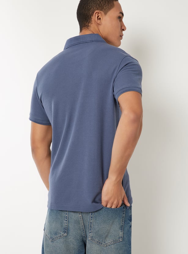 Men Solid Polo T-shirt - Pack of 2