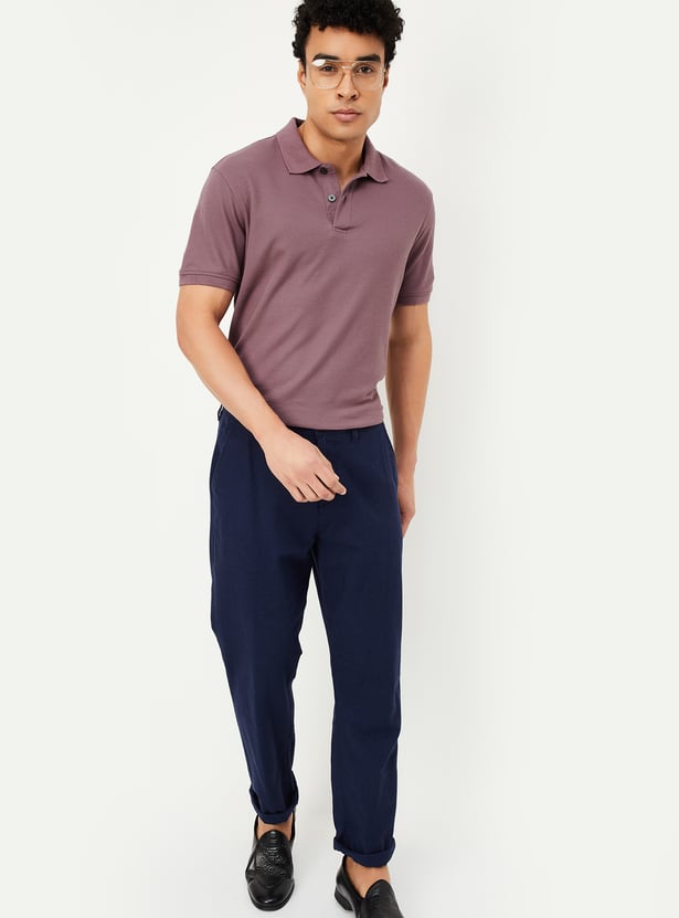 Men Solid Polo T-shirt - Pack of 2