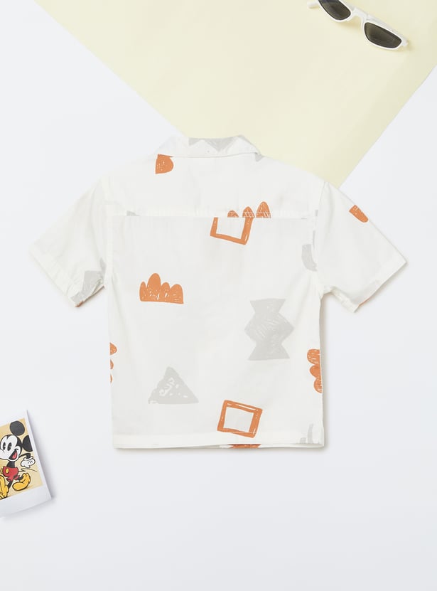 Boys Printed Resort Shirt - Pack of 2