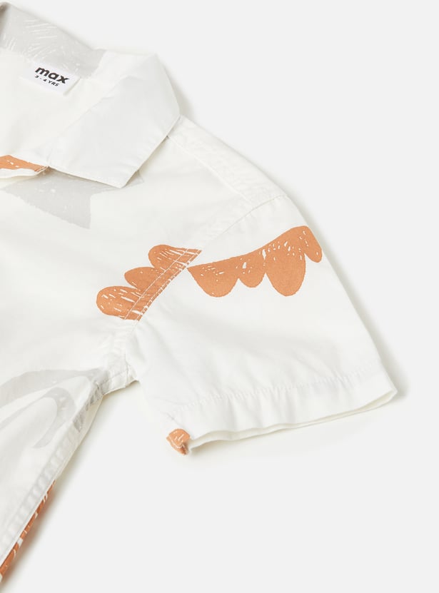 Boys Printed Resort Shirt - Pack of 2