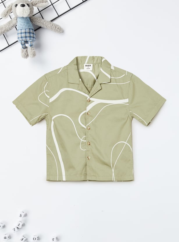 Boys Printed Resort Shirt - Pack of 2