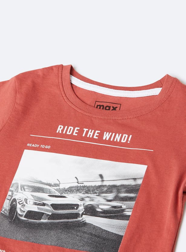 Boys Printed T-shirt - Pack of 2