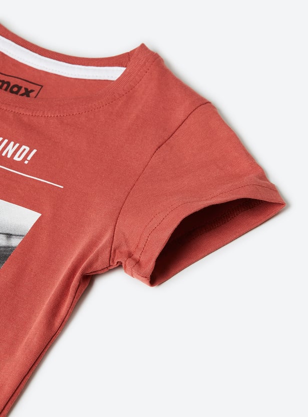 Boys Printed T-shirt - Pack of 2