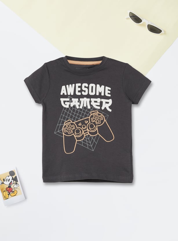 Boys Printed T-shirt - Pack of 2