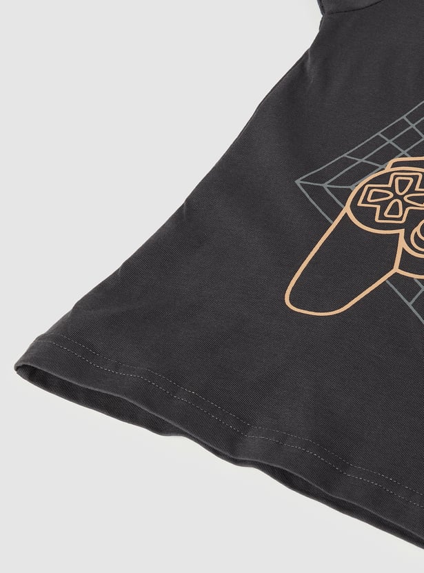 Boys Printed T-shirt - Pack of 2