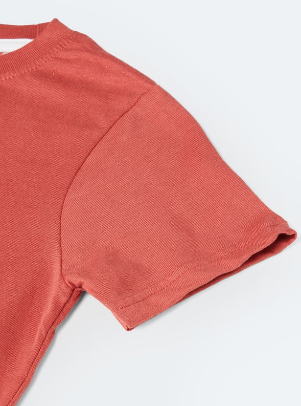 Boys Printed T-shirt - Pack of 2