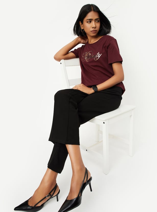 Women Printed T-shirt - Pack of 2