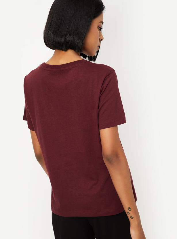 Women Printed T-shirt - Pack of 2