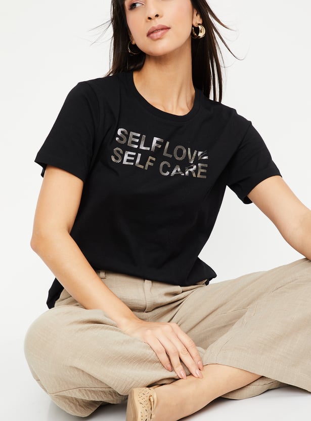 Women Printed T-shirt - Pack of 2