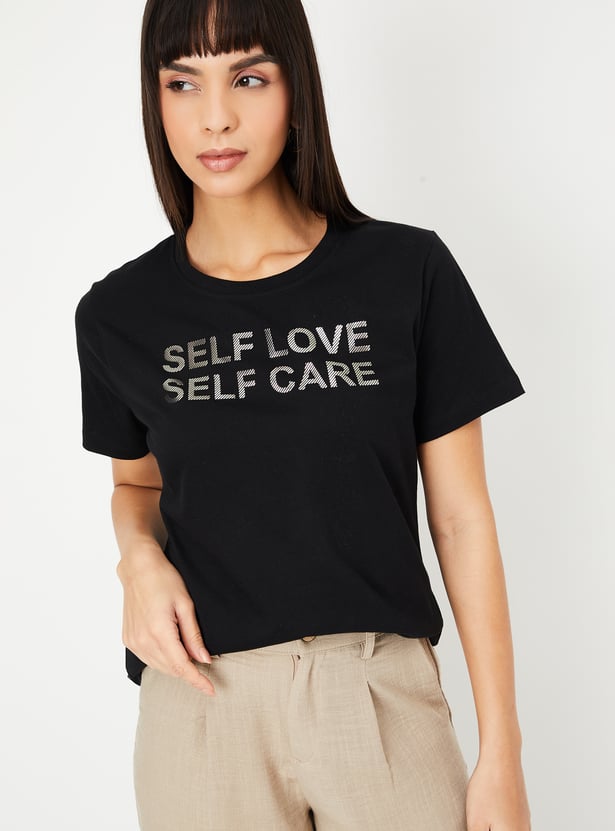 Women Printed T-shirt - Pack of 2