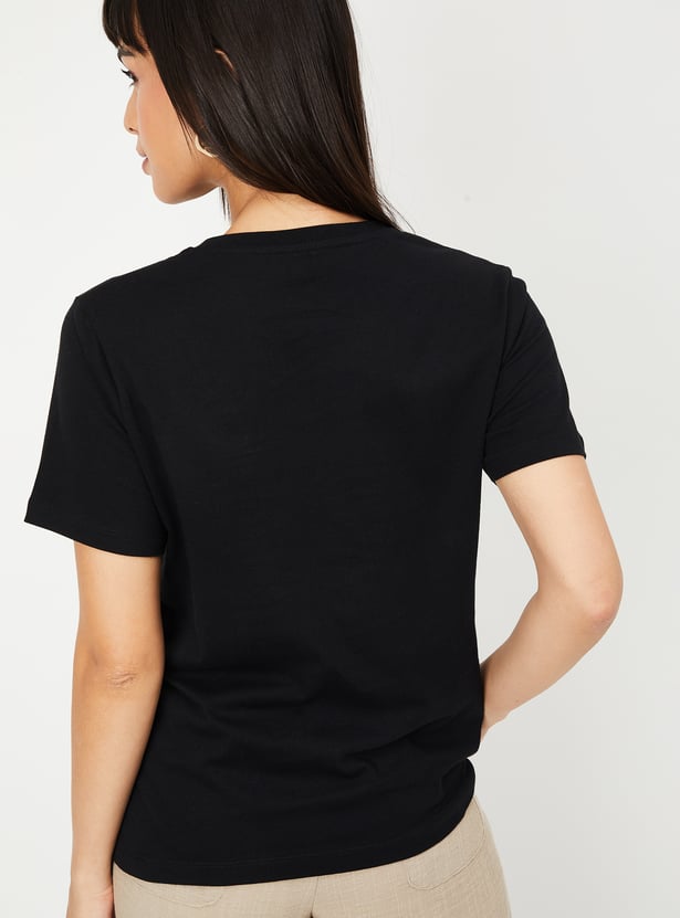 Women Printed T-shirt - Pack of 2