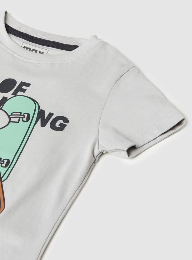 Boys Printed T-shirt - Pack of 2