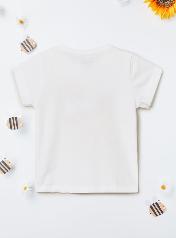 Girls Printed T-shirt - Pack of 2