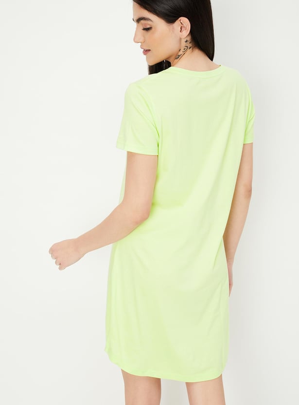 Women Printed Nightdress - Pack of 2