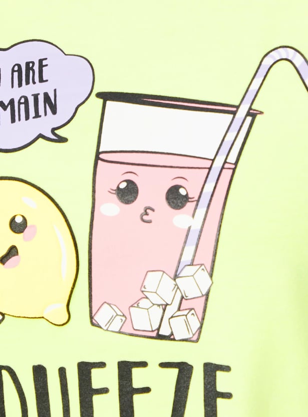 Women Printed Nightdress - Pack of 2