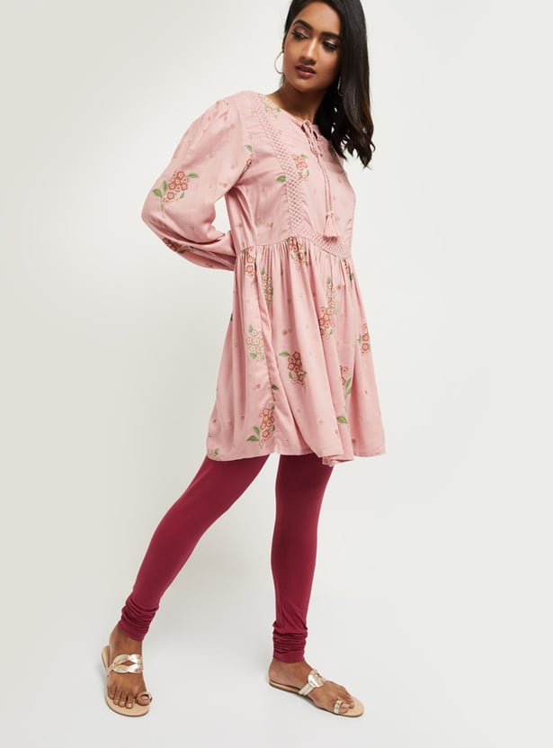 Women Solid Churidars - Pack of 2