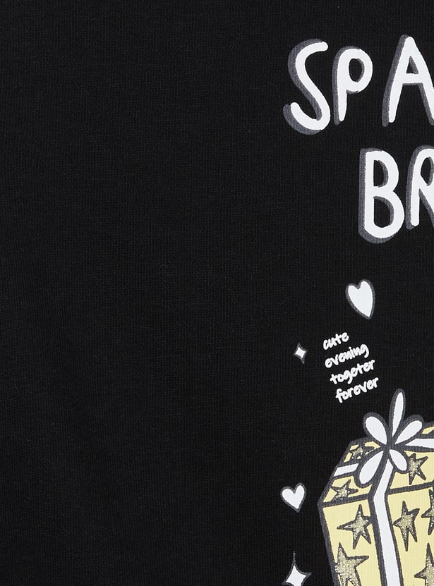 Girls Printed Sweatshirt - Pack of 2