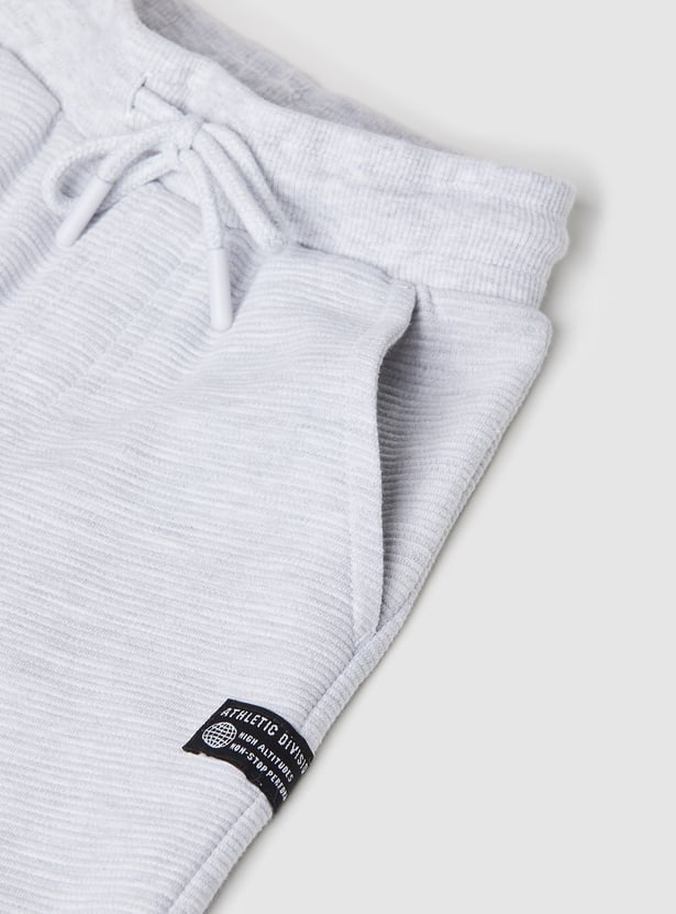 Boys Heathered Joggers - Pack of 2