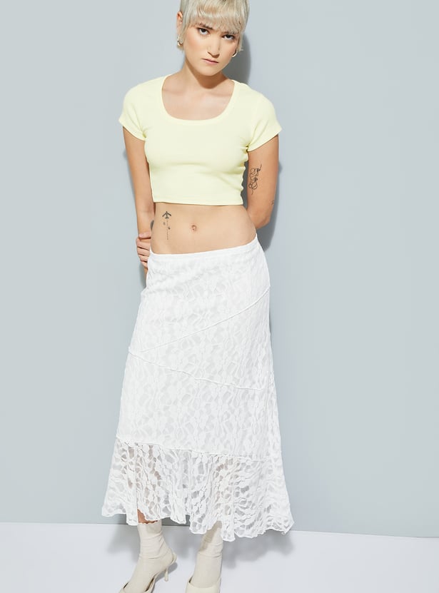 Women Ribbed Cropped Top - Pack of 2