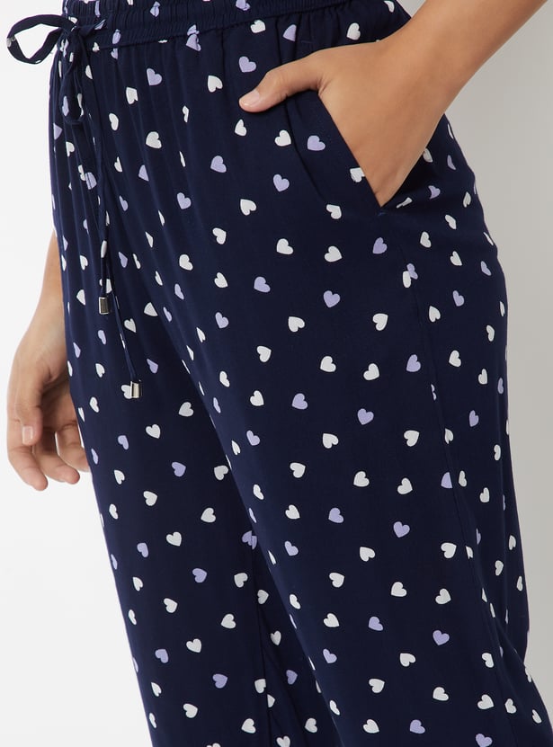 Women Printed Capris - Pack of 2