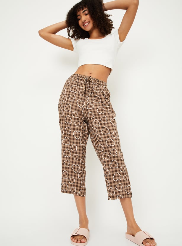 Women Printed Capris - Pack of 2