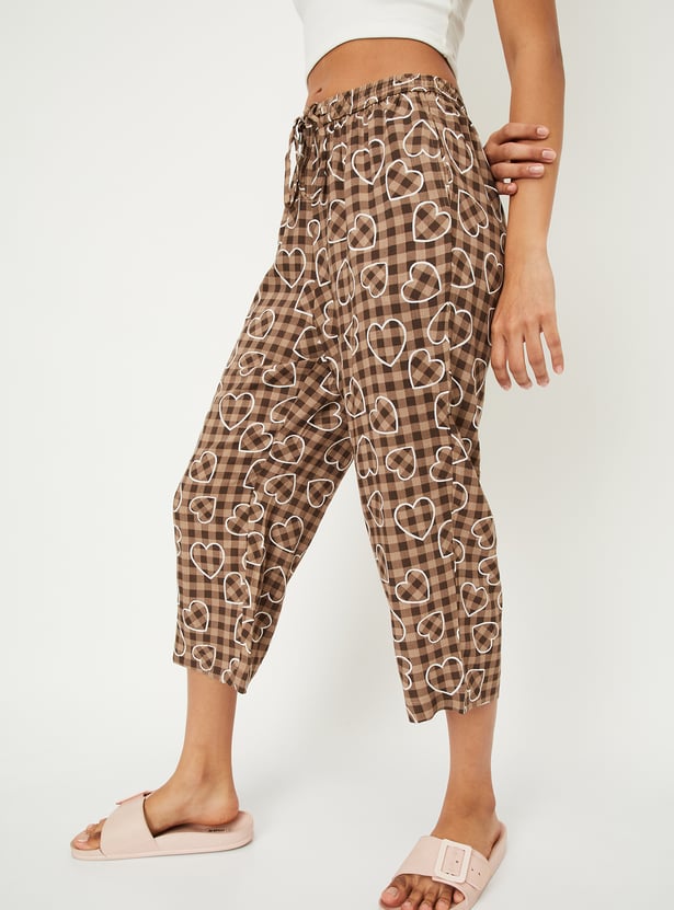 Women Printed Capris - Pack of 2