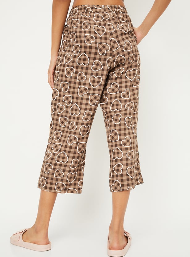 Women Printed Capris - Pack of 2