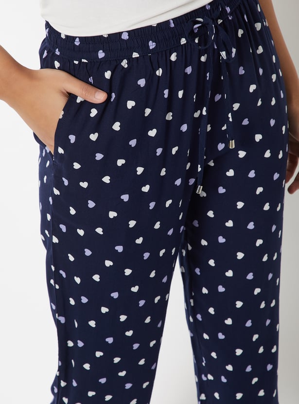 Women Printed Capris - Pack of 2