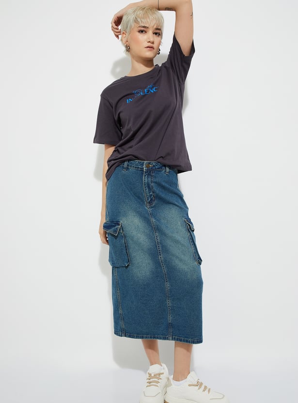 Women Printed T-shirt - Pack of 2