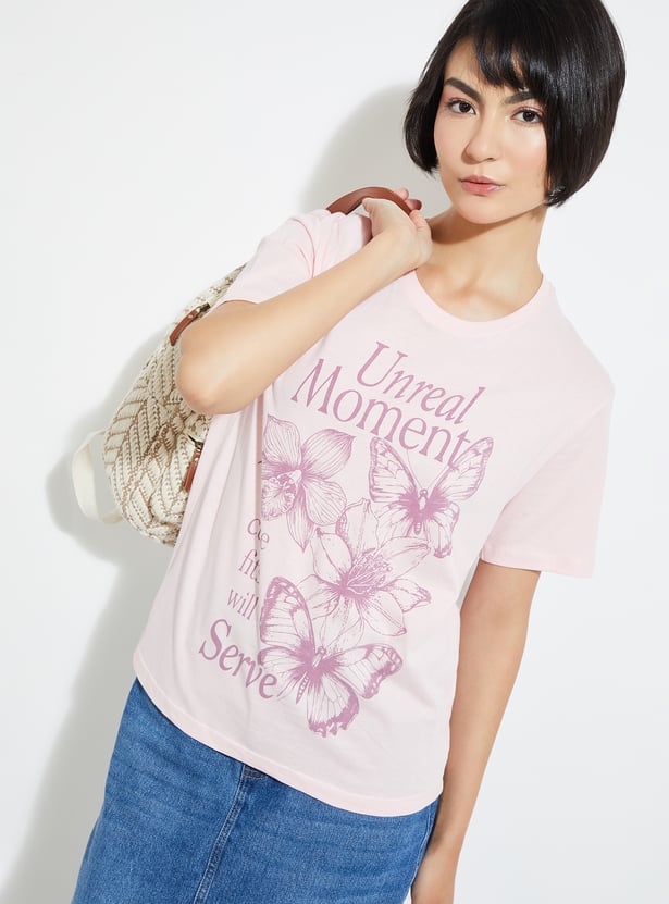 Women Printed T-shirt - Pack of 2