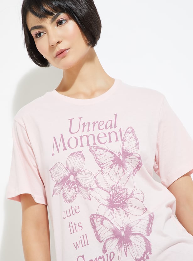 Women Printed T-shirt - Pack of 2