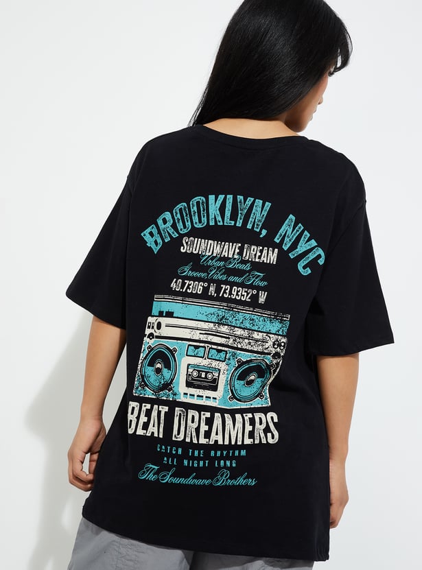 URB_N Women Printed T-shirt - Pack of 2