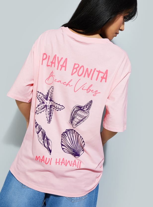 URB_N Women Printed T-shirt - Pack of 2