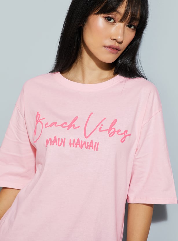 URB_N Women Printed T-shirt - Pack of 2