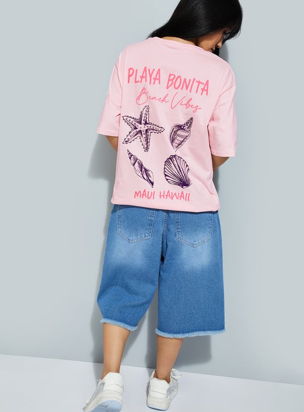 URB_N Women Printed T-shirt - Pack of 2