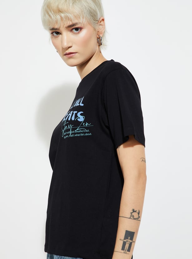 URB_N Women Printed T-shirt - Pack of 2