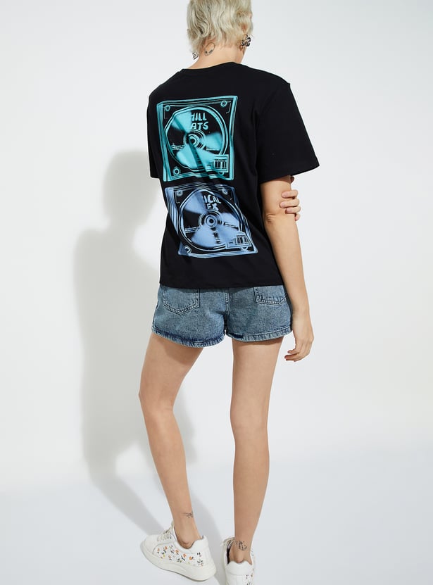 URB_N Women Printed T-shirt - Pack of 2