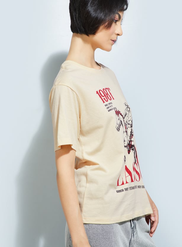 URB_N Women Printed T-shirt - Pack of 2