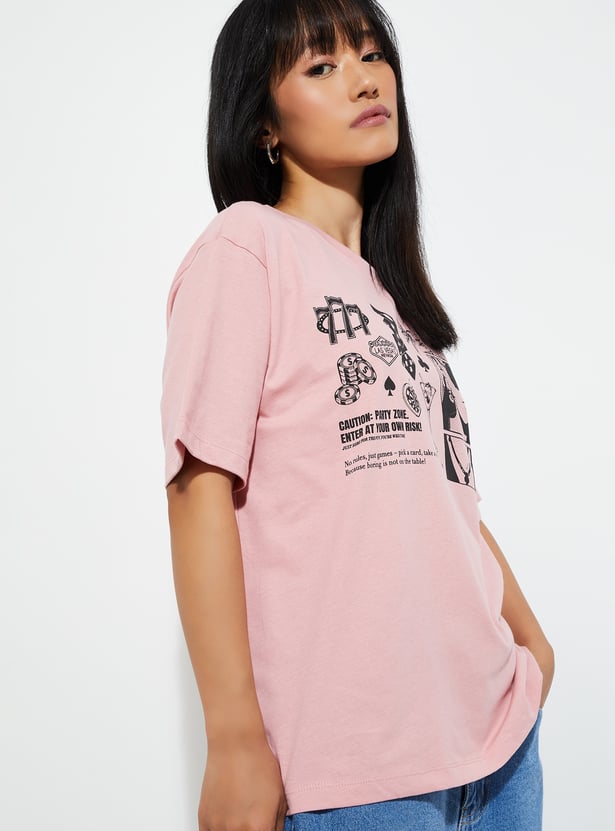 URB_N Women Printed T-shirt - Pack of 2